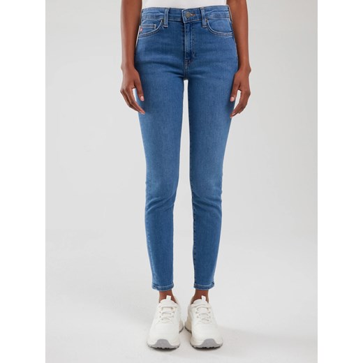 Jeansy damskie push up z wysokim stanem niebieskie Melinda High Waist 340 ze sklepu Big Star w kategorii Jeansy damskie - zdjęcie 183783222