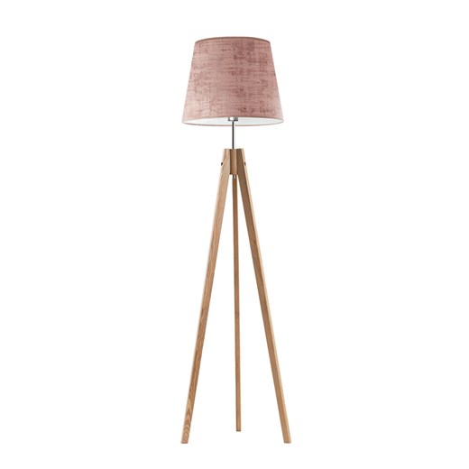 Drewniana lampa podłogowa do pokoju dziecięcego ARUBA VELUR ze sklepu Lysne w kategorii Lampy podłogowe - zdjęcie 183783330