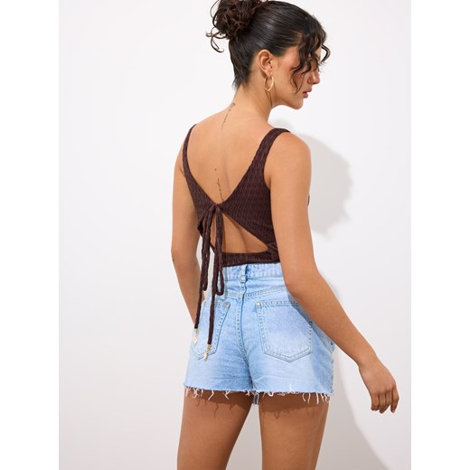 Spódnica Mohito na wiosnę z jeansu mini 
