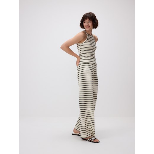 Reserved - Spodnie w paski - wielobarwny ze sklepu Reserved w kategorii Spodnie damskie - zdjęcie 183784222
