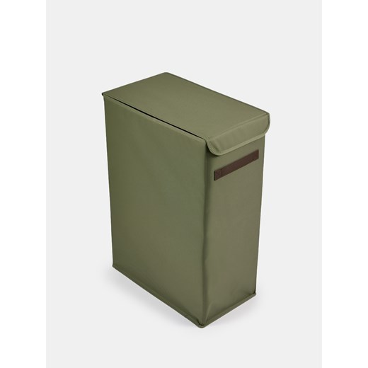 Sinsay - Kosz na pranie z pokrywką - khaki Sinsay One Size Sinsay