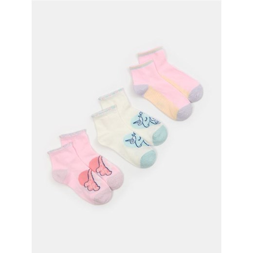 Sinsay - Skarpetki 3 pack - wielobarwny ze sklepu Sinsay w kategorii Skarpetki dziecięce - zdjęcie 183784620