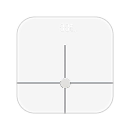 SWEET ACCESS Waga Bluetooth w kolorze białym - id: 11472047 - marki Sweet Access - 183785470 SWEET ACCESS Waga Bluetooth w kolorze białym ze sklepu Limango Polska w kategorii Akcesoria łazienkowe - zdjęcie 183785470