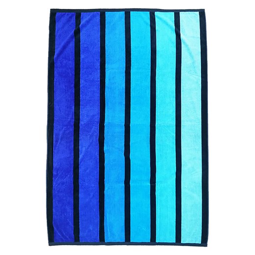 Le Comptoir de la Plage Ręcznik plażowy w kolorze błękitno-niebieskim - 180 x 140 cm ze sklepu Limango Polska w kategorii Ręczniki - zdjęcie 183785494