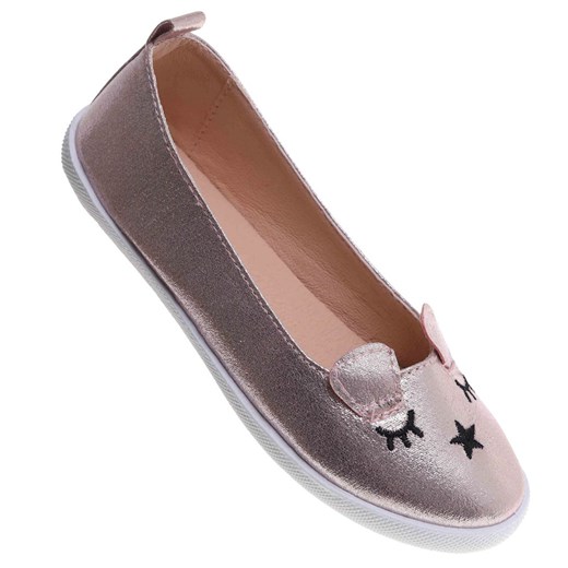 Baleriny dziewczęce Różowe buty dla dziecka /D6-1 17763 T100/ ze sklepu Pantofelek24.pl w kategorii Balerinki dziecięce - zdjęcie 183786100
