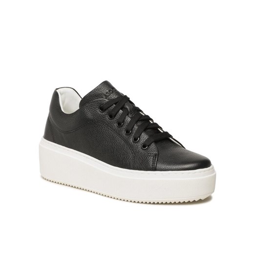 Sneakersy Lasocki WB-BILIA-01 Czarny ze sklepu eobuwie.pl w kategorii Buty sportowe damskie - zdjęcie 183786633