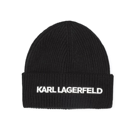 Czapka Karl Lagerfeld Kids Z11063 Czarny ze sklepu eobuwie.pl w kategorii Czapki dziecięce - zdjęcie 183786723