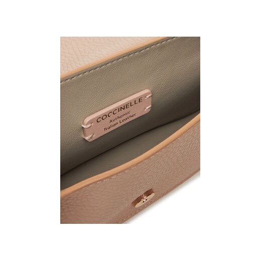 Listonoszka Coccinelle różowa na ramię matowa 