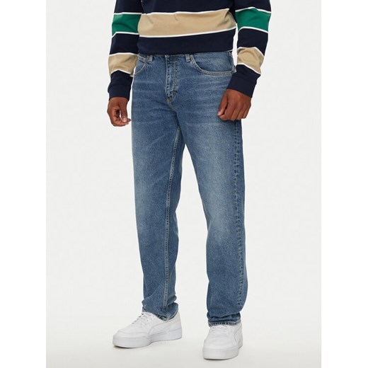 Lee Jeansy Oscar 112354464 Niebieski Relaxed Fit ze sklepu MODIVO w kategorii Jeansy męskie - zdjęcie 183788321