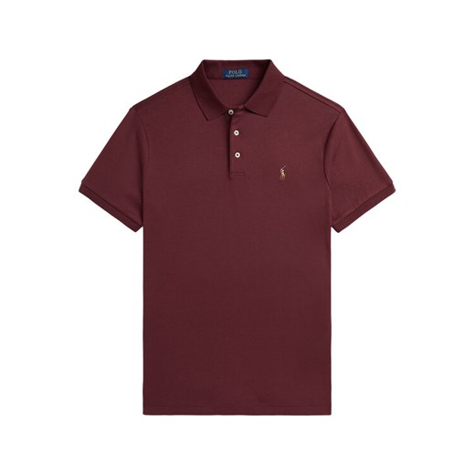 Polo Ralph Lauren Polo 710704319173 Bordowy Custom Slim Fit ze sklepu MODIVO w kategorii T-shirty męskie - zdjęcie 183788331