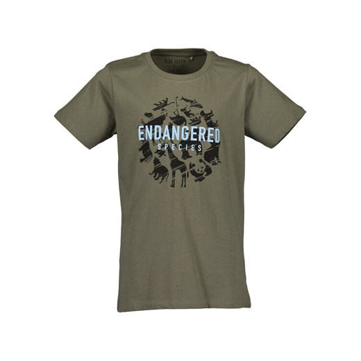Blue Seven T-Shirt 602794 X Zielony Regular Fit ze sklepu MODIVO w kategorii T-shirty chłopięce - zdjęcie 183788353