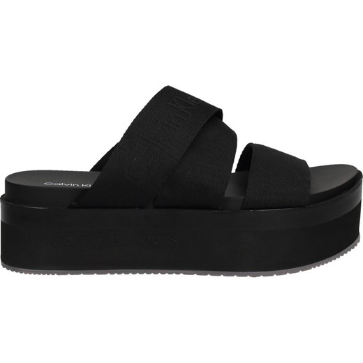 Klapki Calvin Klein Jeans ze sklepu Darbut w kategorii Klapki damskie - zdjęcie 183796842