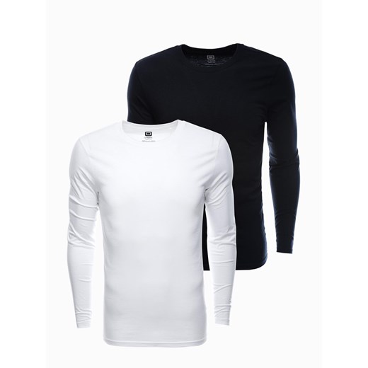 Zestaw longsleeve męski z długim rękawem 2-pak - mix V8 Z43 ze sklepu ombre w kategorii T-shirty męskie - zdjęcie 183801213