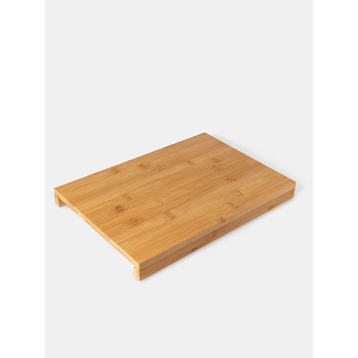 Sinsay - Deska do krojenia z wysuwaną tacką - beżowy Sinsay One Size Sinsay