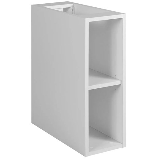 Wąski biały regał półka łazinkowa 20 cm C0-E52 ze sklepu Edinos.pl w kategorii Szafki i regały łazienkowe - zdjęcie 183802263