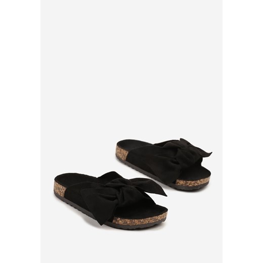 Klapki dziecięce Born2be czarne 