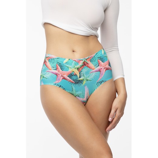 Wysokie figi Julimex Simple Maxi sea stars ze sklepu kontri.pl w kategorii Majtki damskie - zdjęcie 183804422