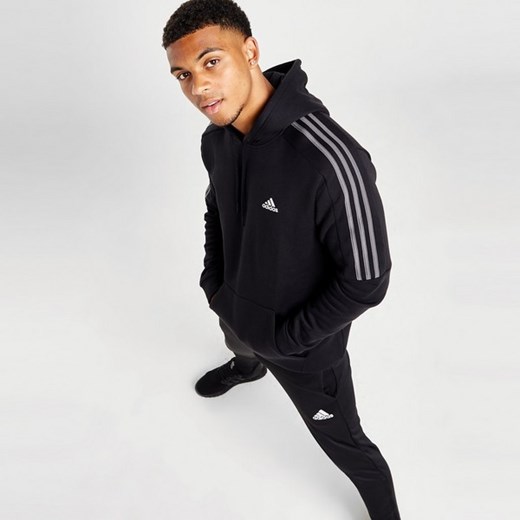 ADIDAS BLUZA Z KAPTUREM 3 STRIPES HOODIE XL promocyjna cena JD Sports