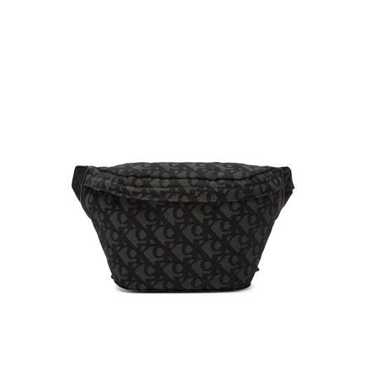 Saszetka nerka Calvin Klein Jeans Unstructured Monogram Waistbag LV04G3177G Czarny ze sklepu eobuwie.pl w kategorii Nerki - zdjęcie 183807313