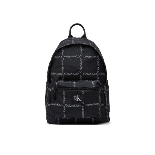 Plecak Calvin Klein Jeans City Grid Aop IU0IU00711 Czarny ze sklepu eobuwie.pl w kategorii Plecaki - zdjęcie 183807343