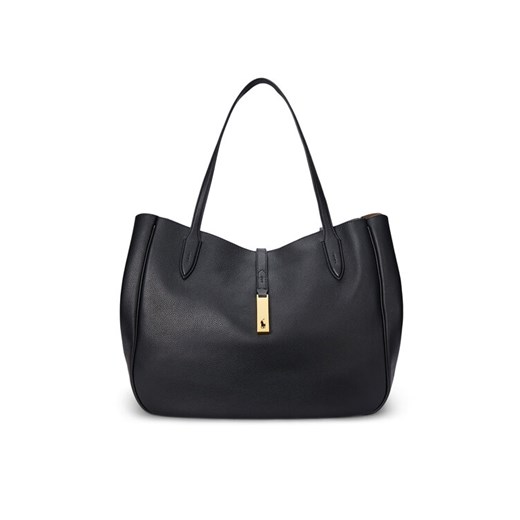 Torebka Polo Ralph Lauren 428935220002 Czarny ze sklepu eobuwie.pl w kategorii Torby Shopper bag - zdjęcie 183807350
