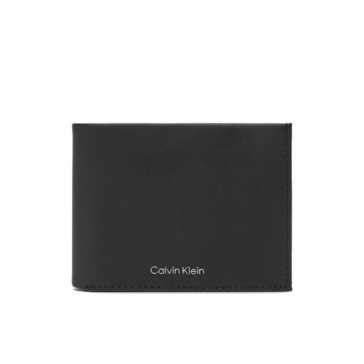 Portfel męski Calvin Klein Ck Must Comp Trifold W Coin & Ca LV04D1045G Czarny ze sklepu eobuwie.pl w kategorii Portfele męskie - zdjęcie 183807410