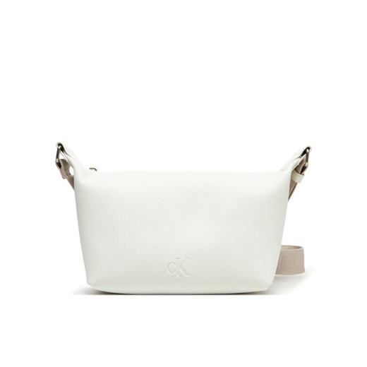 Torebka Calvin Klein Jeans Ultralight Shoulder Bag LV04K3131G Biały ze sklepu eobuwie.pl w kategorii Listonoszki - zdjęcie 183807464