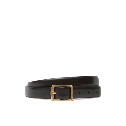 Pasek Damski Calvin Klein Classic Square Buckle Belt 20Mm LV04F7036G Czarny ze sklepu eobuwie.pl w kategorii Paski damskie - zdjęcie 183807590