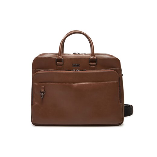 Torba na laptopa Guess HMBOCA P5338 Brązowy ze sklepu eobuwie.pl w kategorii Torby na laptopa - zdjęcie 183807641