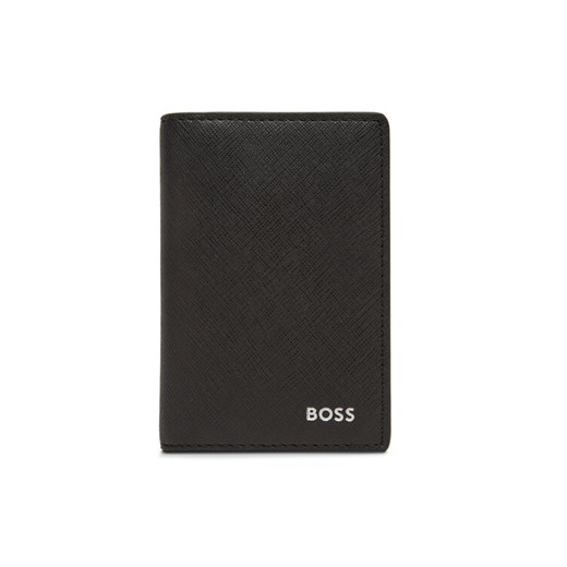 Etui na karty kredytowe BOSS Zair 50548808 10247449 01 Czarny ze sklepu eobuwie.pl w kategorii Portfele damskie - zdjęcie 183807693