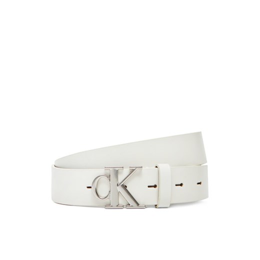 Pasek Damski Calvin Klein Jeans LV04K7018G Biały ze sklepu eobuwie.pl w kategorii Paski damskie - zdjęcie 183807731