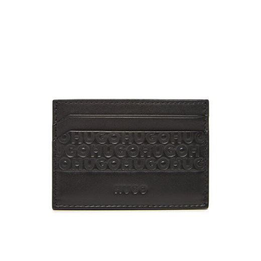 Etui na karty kredytowe HUGO 50548322 Czarny ze sklepu eobuwie.pl w kategorii Portfele damskie - zdjęcie 183807764