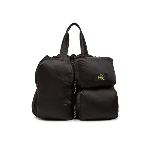 Torba Calvin Klein Tech Utility Tote LV04G3148G Czarny ze sklepu eobuwie.pl w kategorii Torby męskie - zdjęcie 183807783