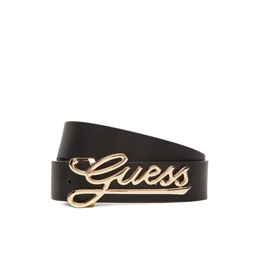 Pasek Damski Guess BW9250 P5335 Czarny ze sklepu eobuwie.pl w kategorii Paski damskie - zdjęcie 183807813