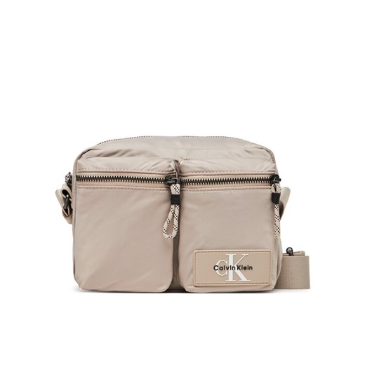 Saszetka Calvin Klein Tech Utility Camera Bag LV04G3178G Écru ze sklepu eobuwie.pl w kategorii Saszetki - zdjęcie 183807821