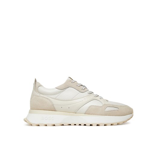 Sneakersy BOSS Jonah 50548782 Beżowy ze sklepu eobuwie.pl w kategorii Buty sportowe męskie - zdjęcie 183807871