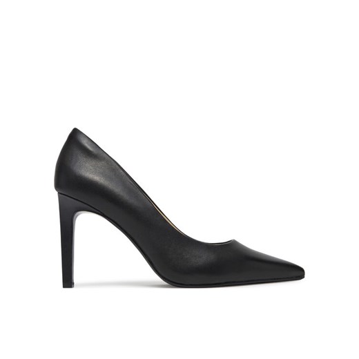 Szpilki Calvin Klein Pump 90 Pointy Hw Bar Lth HW0HW02527 Czarny ze sklepu eobuwie.pl w kategorii Czółenka - zdjęcie 183807880