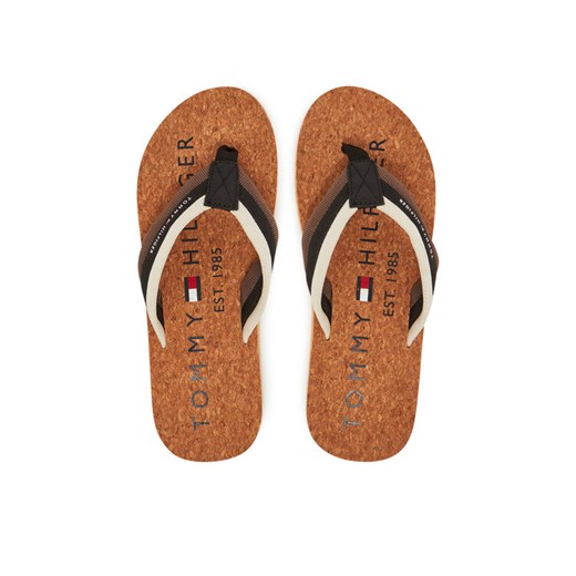 Japonki Tommy Hilfiger FM0FM05647 Czarny ze sklepu eobuwie.pl w kategorii Klapki męskie - zdjęcie 183807953