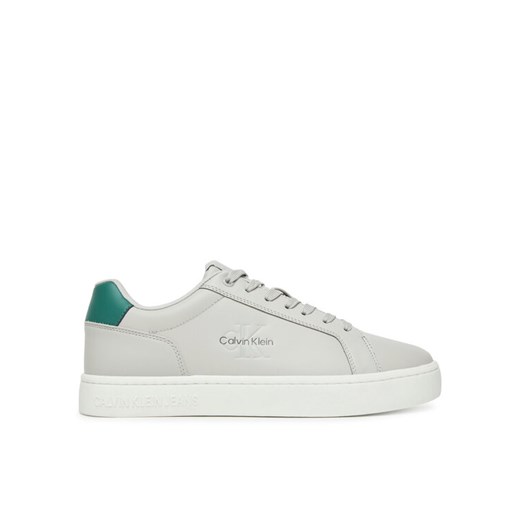 Sneakersy Calvin Klein Jeans Classic Cupsole Mono Lth YM0YM01369 Szary ze sklepu eobuwie.pl w kategorii Buty sportowe męskie - zdjęcie 183807982