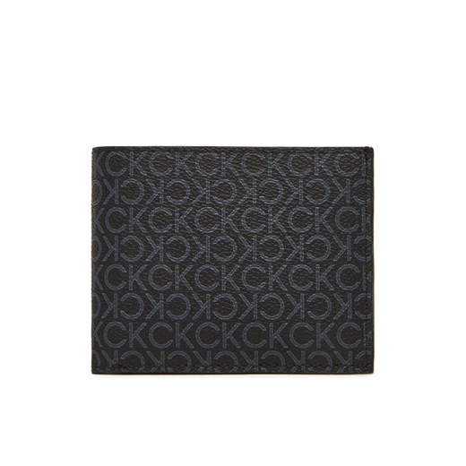 Portfel męski Calvin Klein Ck Must Mono Billfold W/ Coin LV04D1038G Czarny ze sklepu eobuwie.pl w kategorii Portfele męskie - zdjęcie 183807991
