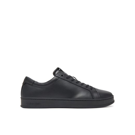 Sneakersy Calvin Klein Low Top Lace Up Lth HM0HM01971 Czarny ze sklepu eobuwie.pl w kategorii Buty sportowe męskie - zdjęcie 183808051