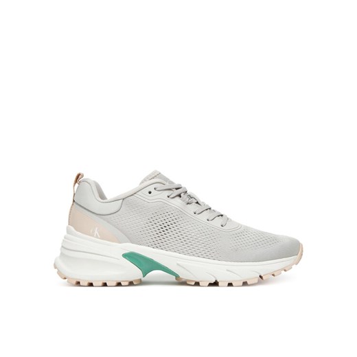 Sneakersy Calvin Klein Jeans Hike Runner Mg Tech YW0YW01856 Szary ze sklepu eobuwie.pl w kategorii Buty sportowe damskie - zdjęcie 183808081