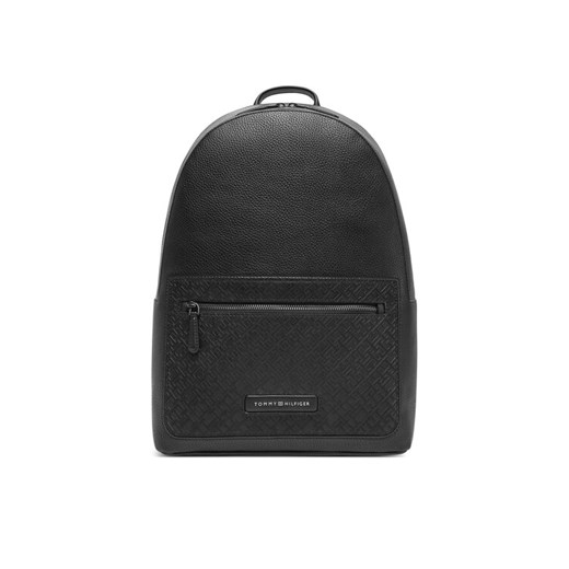 Plecak Tommy Hilfiger Th Monogram Backpack AM0AM13208 Czarny ze sklepu eobuwie.pl w kategorii Plecaki - zdjęcie 183808103