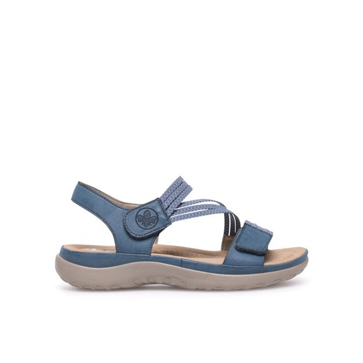 Sandały Rieker 64870-14 Niebieski Rieker 38 eobuwie.pl