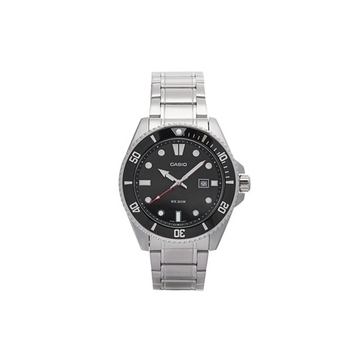 Zegarek Casio MDV-107D-1A1VEF Srebrny ze sklepu eobuwie.pl w kategorii Zegarki - zdjęcie 183808223