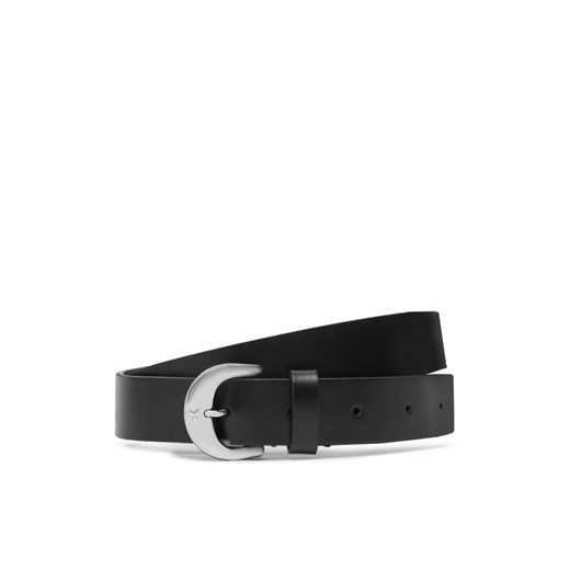 Pasek Damski Calvin Klein Jeans Casual Pin Buckle 25Mm LV04K7015G Czarny ze sklepu eobuwie.pl w kategorii Paski damskie - zdjęcie 183808260