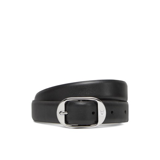 Pasek Damski Calvin Klein Forged Pin Belt 25Mm LV04K7014G Czarny ze sklepu eobuwie.pl w kategorii Paski damskie - zdjęcie 183808350