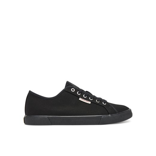Tenisówki Calvin Klein Jeans Ess Vulc Low Mg Cv YM0YM01301 Czarny ze sklepu eobuwie.pl w kategorii Trampki męskie - zdjęcie 183808380