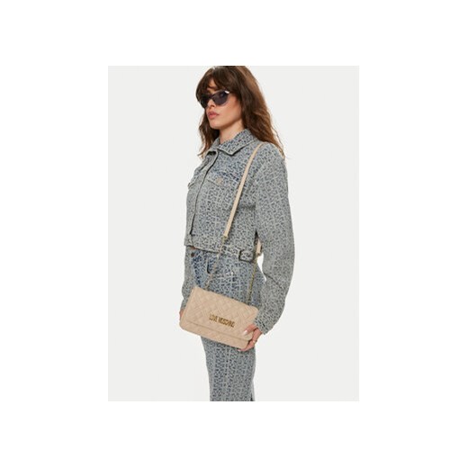 Torebka LOVE MOSCHINO JC4097PP1LLA0110 Beżowy Love Moschino 00 eobuwie.pl