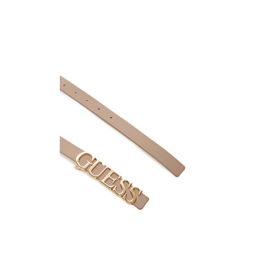 Pasek beżowy Guess 